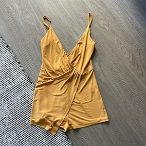 YELLOW romper